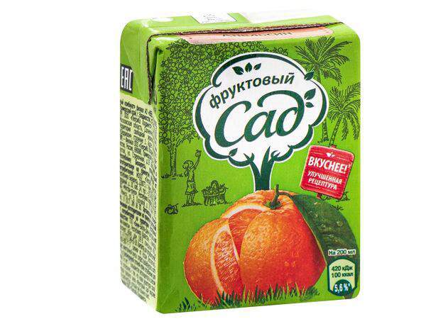 Золотая птичка - Сок Фруктовый сад