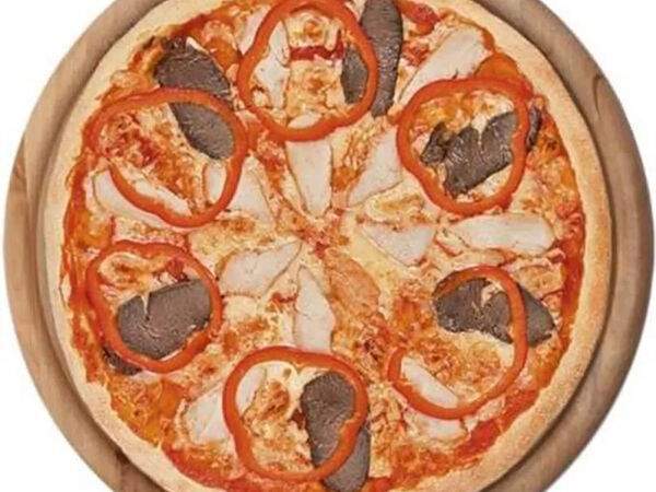 Дома Пицца - Пицца Аль-Капоне с говядиной и курицей