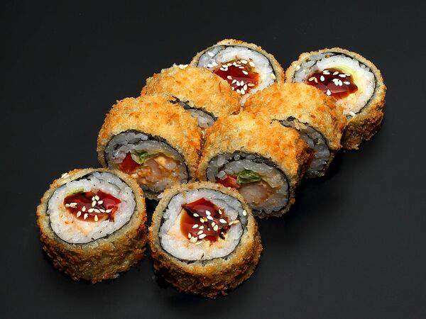 Total Sushi - Жареный ролл Чикен темпура