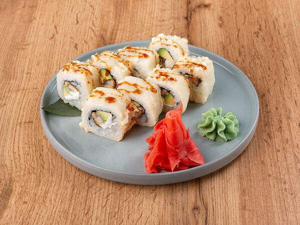 Кафе AZIAT - Ролл с угрем темпура