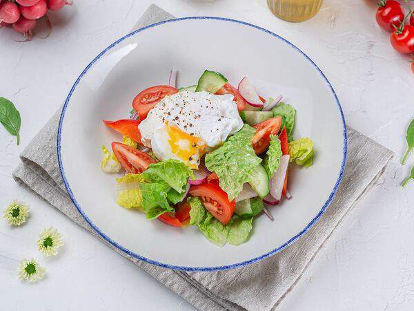 Таки да! - Салат с модным яйцом