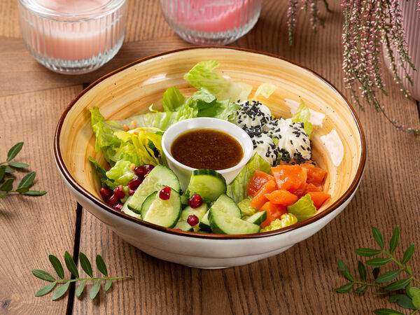 Clearbarn - Салат с лососем