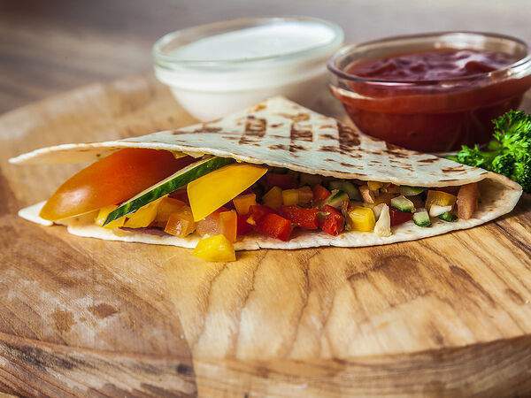 Bikers pizza - Кесадилья Пико-де-гайо