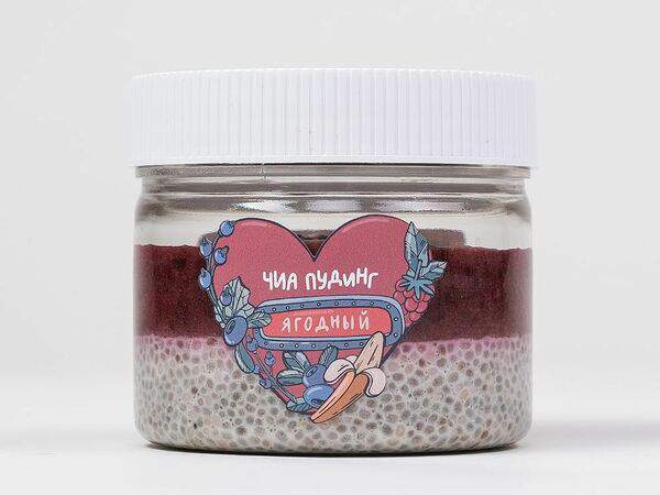 Botanikabar - Чиа-пудинг Ягодный