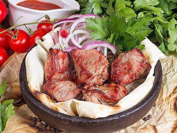 Мушмула - Шашлык из телятины