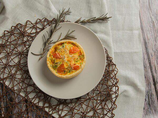 Добропек - Киш с рыбой и брокколи