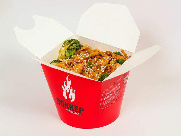 Воккер - Вок с курицей в соусе терияки