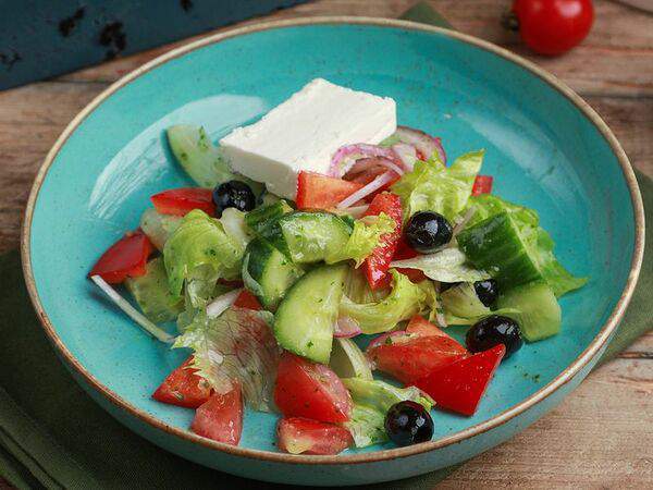 Большие Тарелки - Салат Греческий