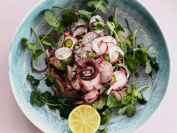 Причал - Севиче из осьминога с халапеньо