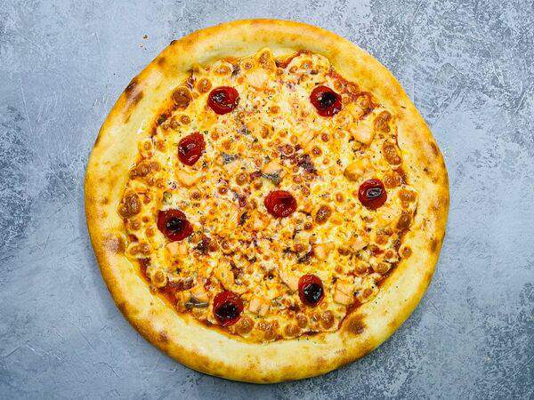 Вкусно Готовится - Пицца с лососем