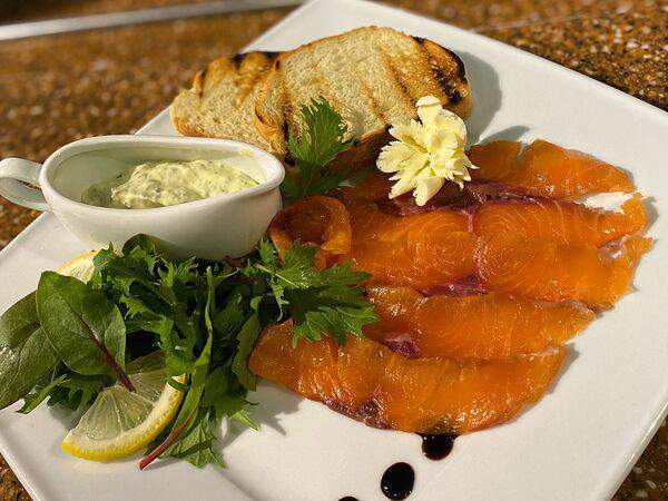 Лагман - Семга слабой соли