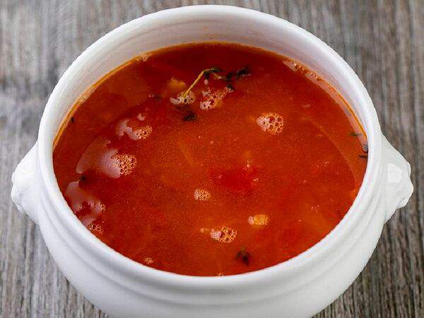 Кисельkitchen - Томатный суп с чечевицей