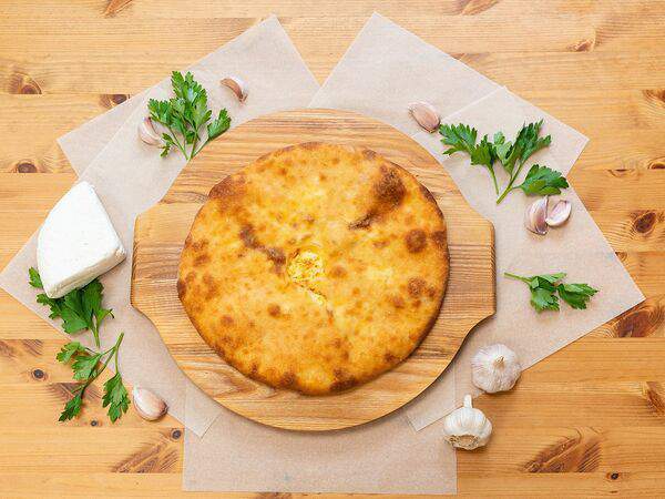 Город пирогов - Осетинский пирог с сыром и чесноком