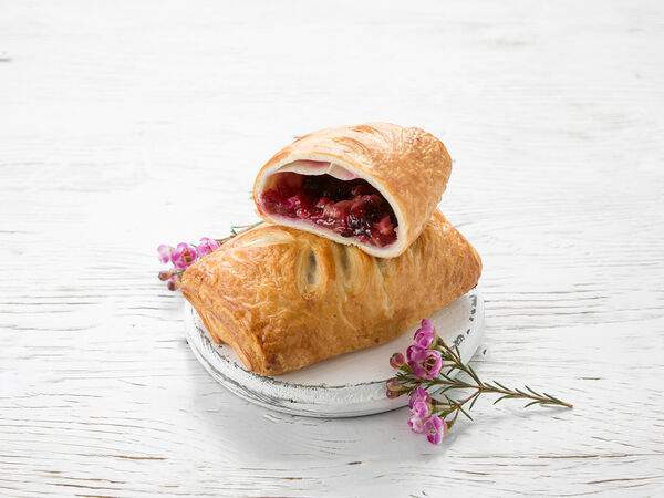 ЛюдиЛюбят - Слойка с яблоком и смородиной