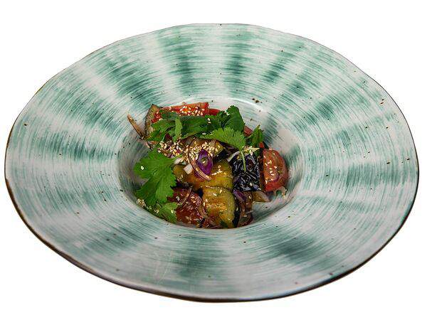 Сытый ниндзя - Салат Чили-баклажан