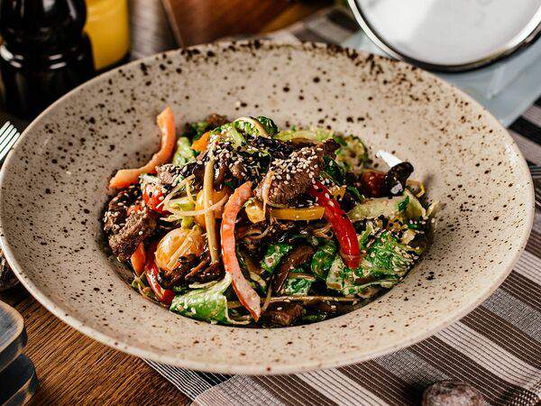 Сахара не надо - Теплый салат с телятиной