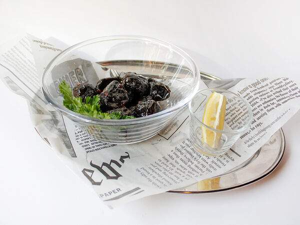 Кафе Ландау - Жареные черные пельмени