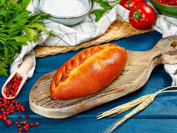 Пельменная - Пирожок с яйцом и зелёным луком