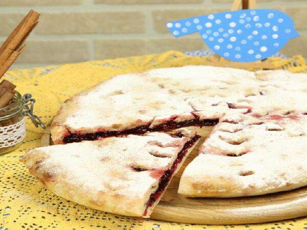 Осетинские пироги 31 - Вишневый пирог с ванилью