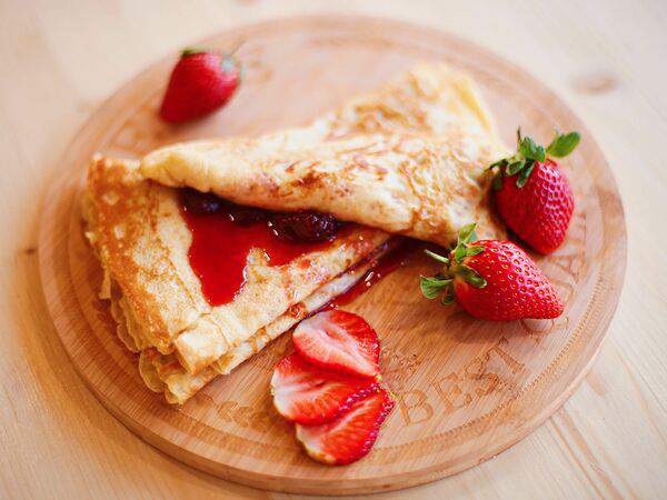 Блинвуд - Блин с клубничным вареньем