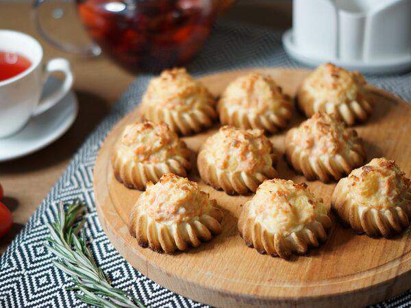 Тестов - Перепечки с лососем и сливочным кремом