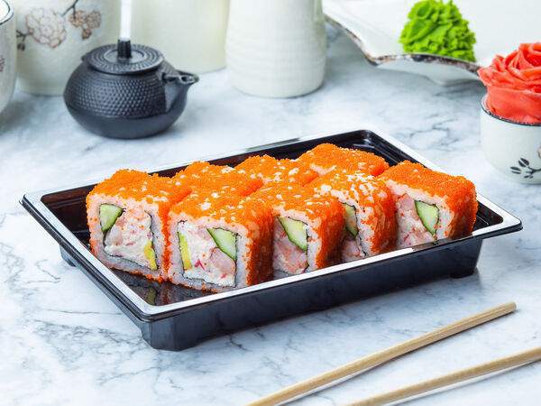 Суши Club - Ролл Калифорния с креветкой