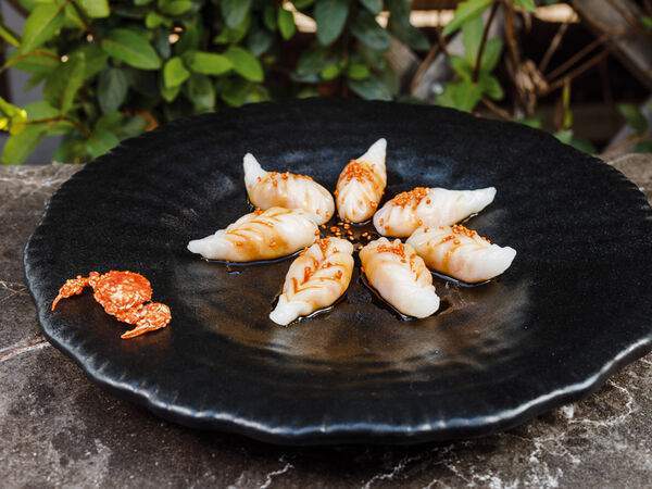 Gray Goose cafe - Дим-самы с крабом и гребешком