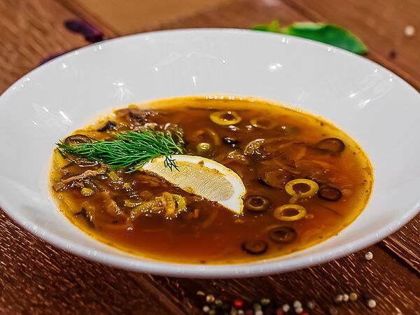 Чайхана Хавас - Суп Солянка мясная