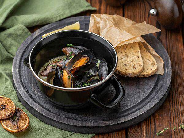 Дело не в вине - Мидии в белом вине