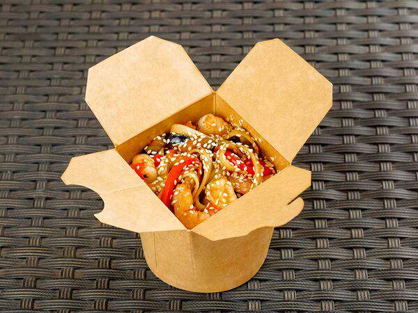 Гурмания - Эби Удон с соусом Кимчи