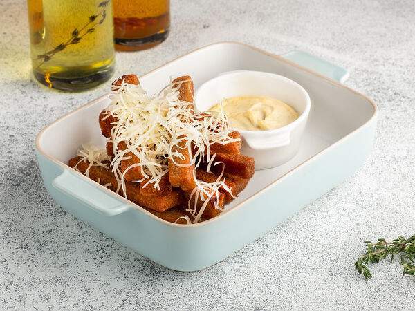 Лево Право - Гренки с чесночным соусом