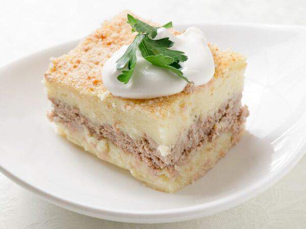 Брусника - Картофельная запеканка