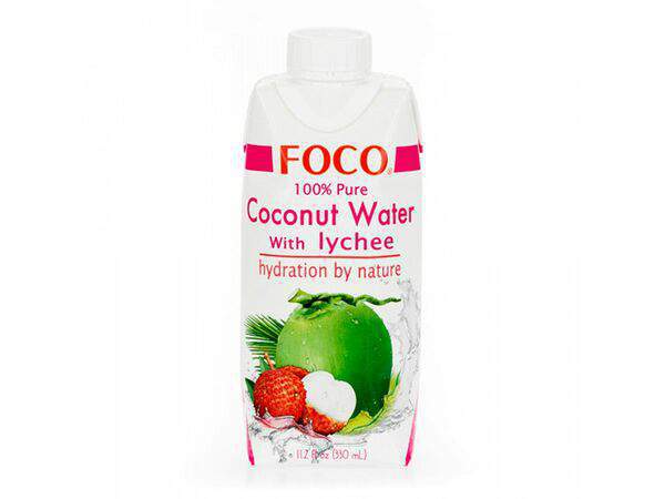 Ulandy Cafe - Вода Foco Кокосовая с соком личи