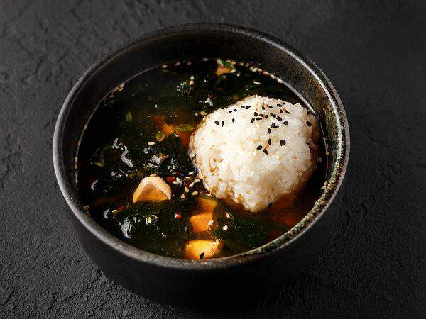 Паста-Паста - Клеро-суп с лососем, креветками и рисом