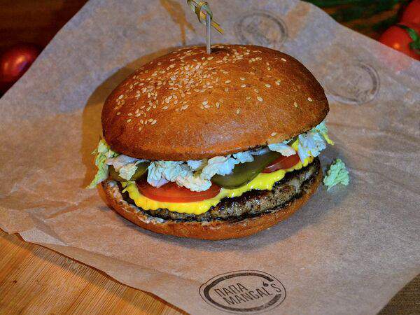 Папа Mangals - Бургер с курицей