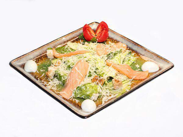 Asia City - Цезарь с копчёным лососем