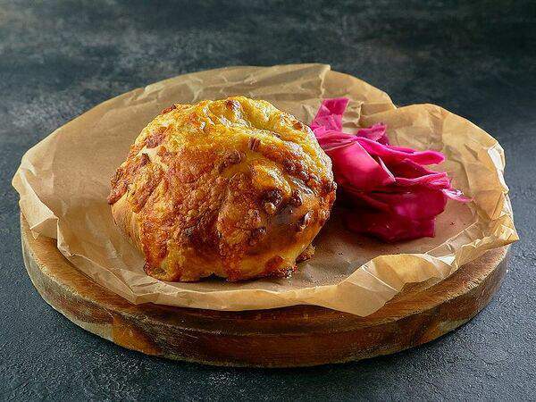 Двор Помидор - Хачапбургер с мраморной говядиной