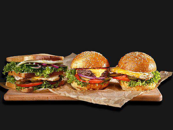 Olster Irish Pub - Бургер куриный