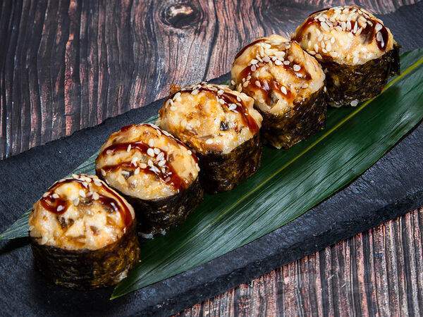 Robinfood - Запеченный ролл Вулкан