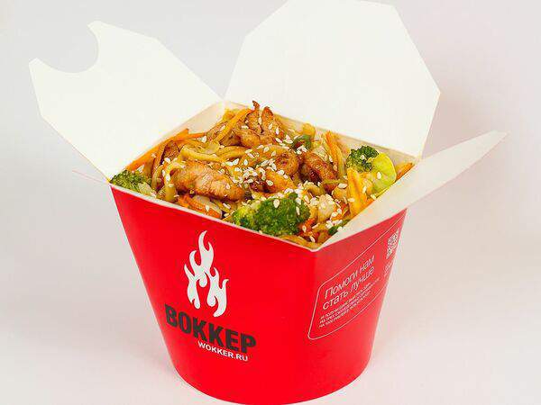 Воккер - Вок со свининой в кисло-сладком соусе