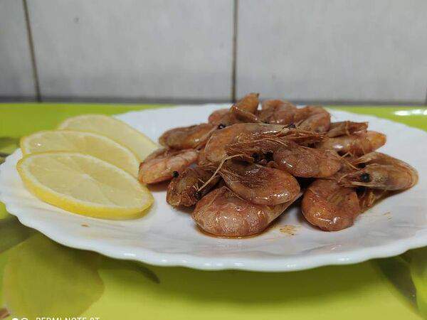 Раковарня Cаррак - Жареные северные креветки