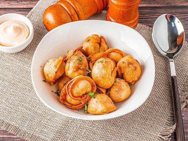 Мировая кухня - Пельмени жареные