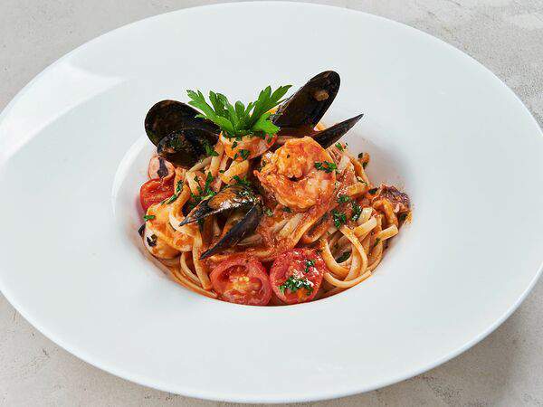 Centrale - Лингвини с морепродуктами