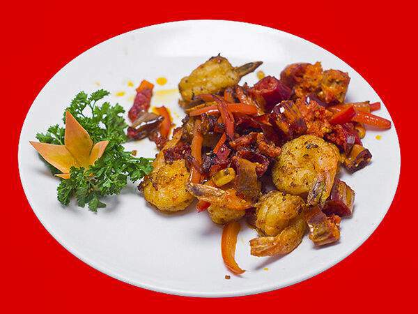 Индокитай - Жареные креветки