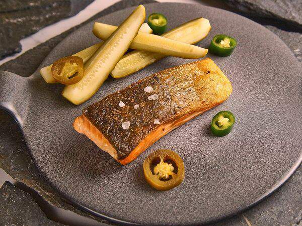 Lava Grill - Стейк Лосось