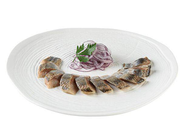 Жемчужина - Сельдь домашнего посола с луком