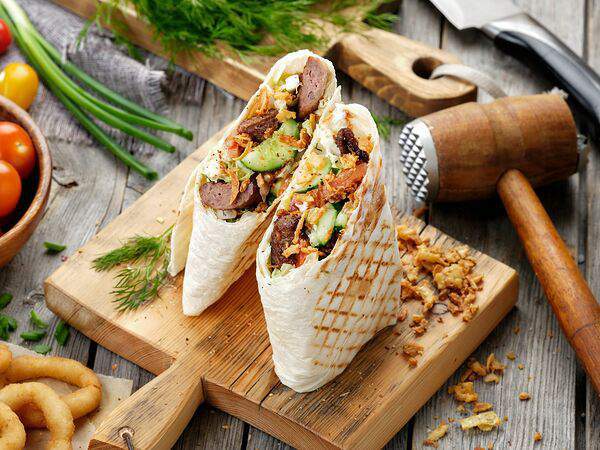 Döner Duck - Шаурма Говяжья с луковыми чипсами