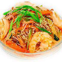 Самые Японские Суши - Вок лапша фунчоза с креветкой