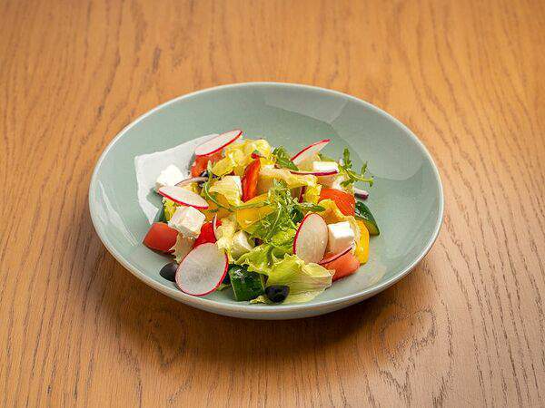 Бруни - Греческий салат