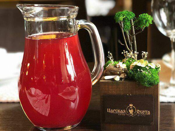 Царская охота - Напиток клюквенный